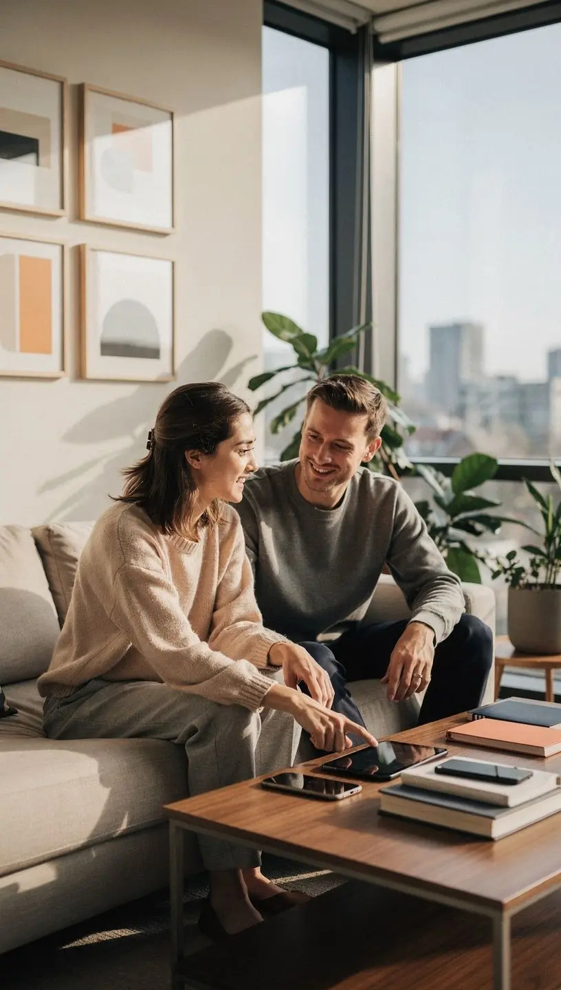 Minimalist workspace enhancing productivity and focus